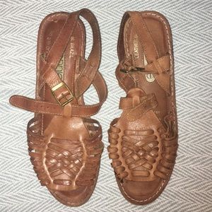 Leather. Sandals. Huaraches. Size 6.5